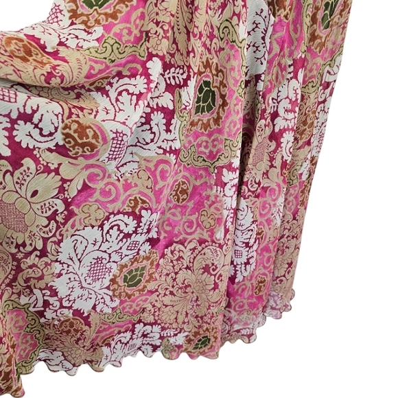 Rabbit Rabbit Rabbit Pink Asymmetrical Sleeveless Dress Sz 14 Y2K Fairycore - Picture 9 of 14